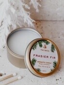 Frasier Fir Candle Gold Travel Tin 2.5 oz