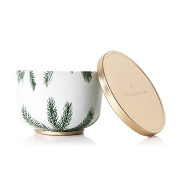 Frasier Fir Poured Candle Tin, Gold Lid, 6.5oz