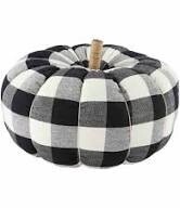 Black &amp; White Pumpkin, Large