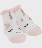 Pink Unicorn Sock