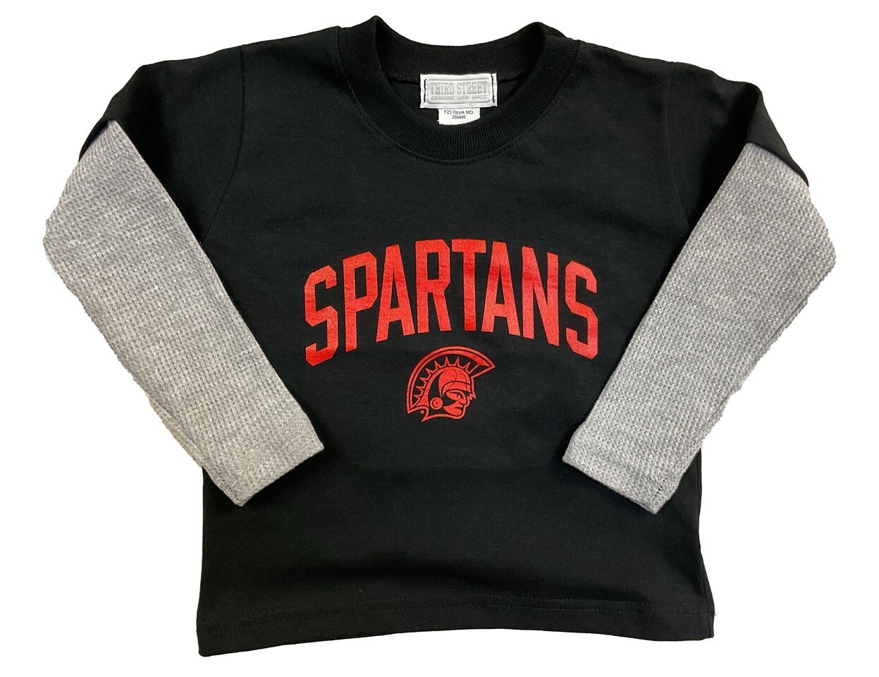 Third Street Youth Thermal Layered T-shirt 23tsctlt
