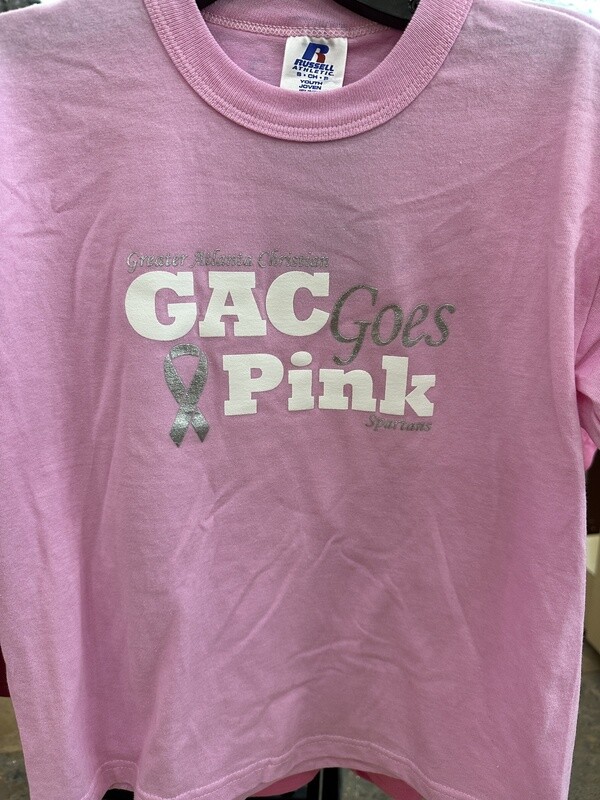 GAC Goes Pink Youth T-shirt
