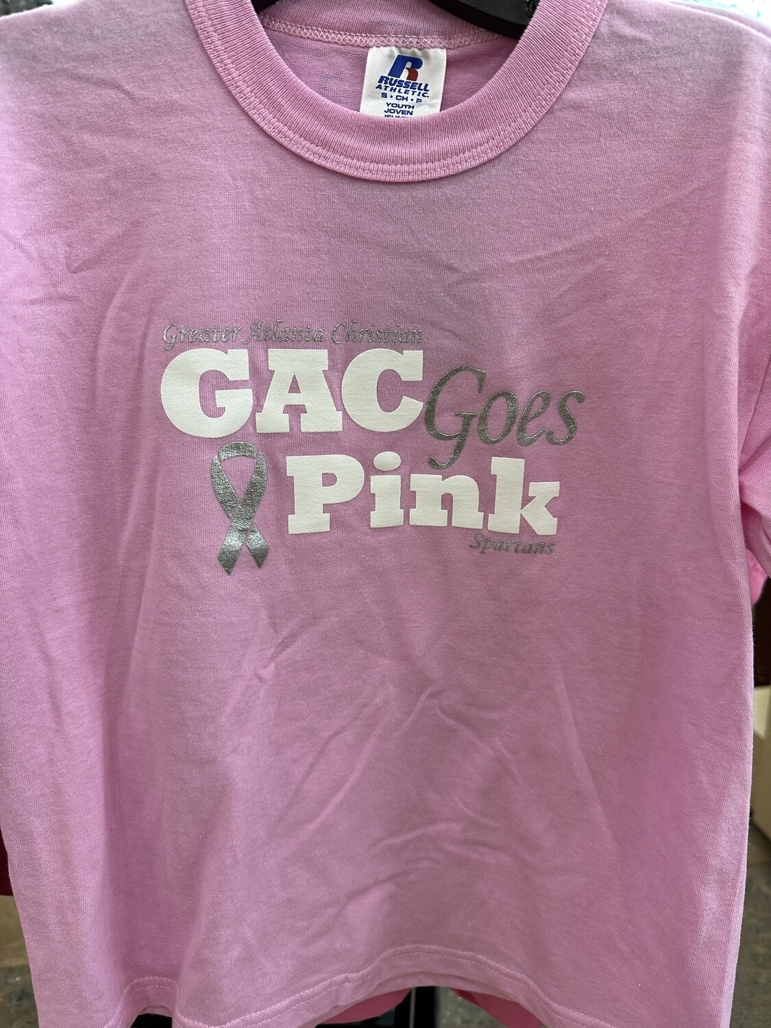 GAC Goes Pink Youth T-shirt, Size: YS