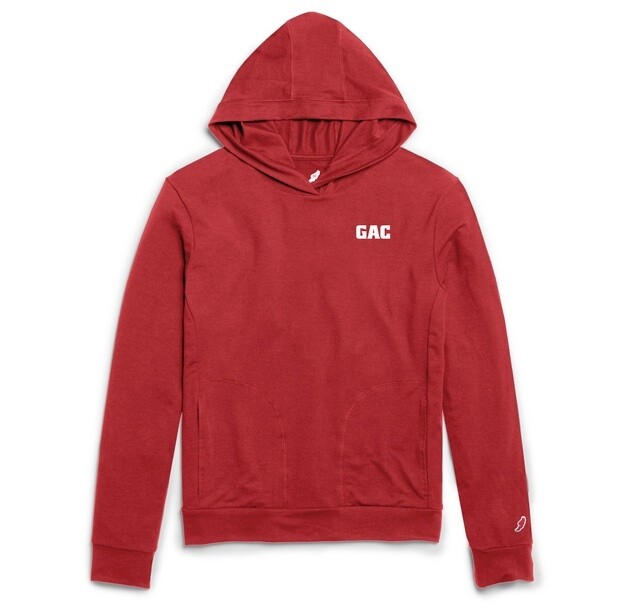League All Day Hood 23ladh, Color: Cardinal, Size: AS