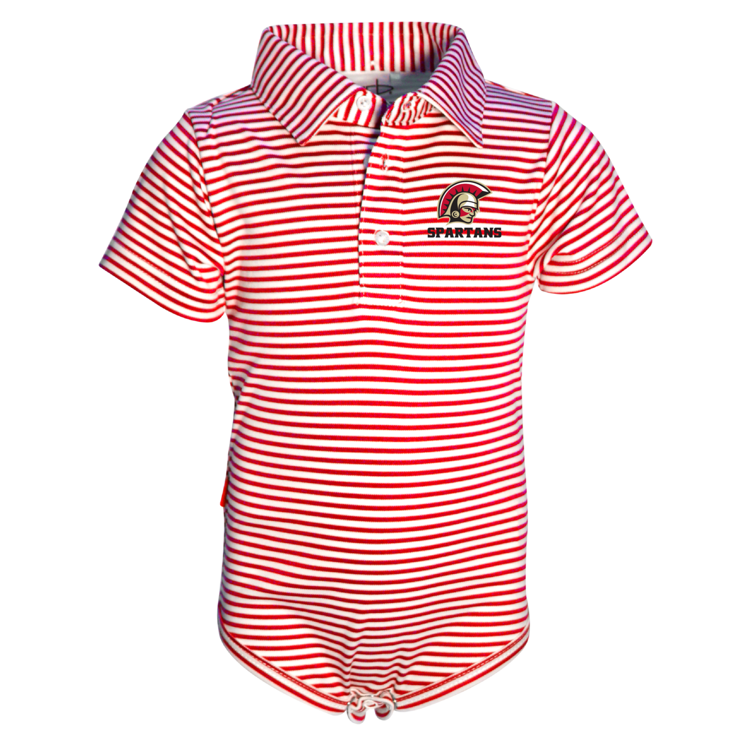 Carson Infant Polo Onesie 23gcip, Color: Red/White, Size: 3M