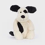 Bashful Black &amp; Cream Puppy, Med