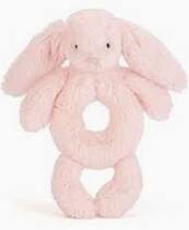 Bashful Bunny Rattle, Color: Blush