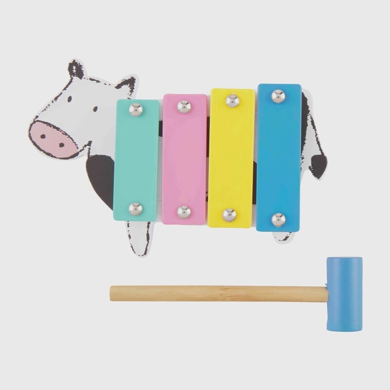 Wood Farm Xylophone Toy