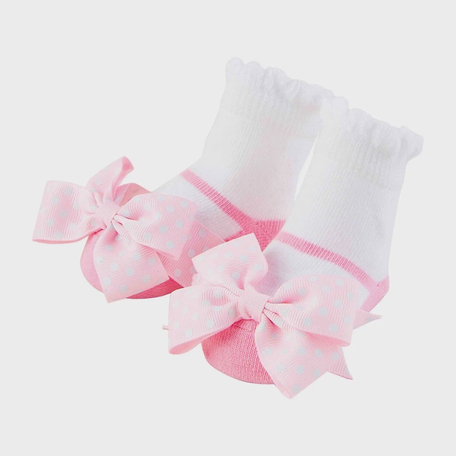 Pink Bow Socks