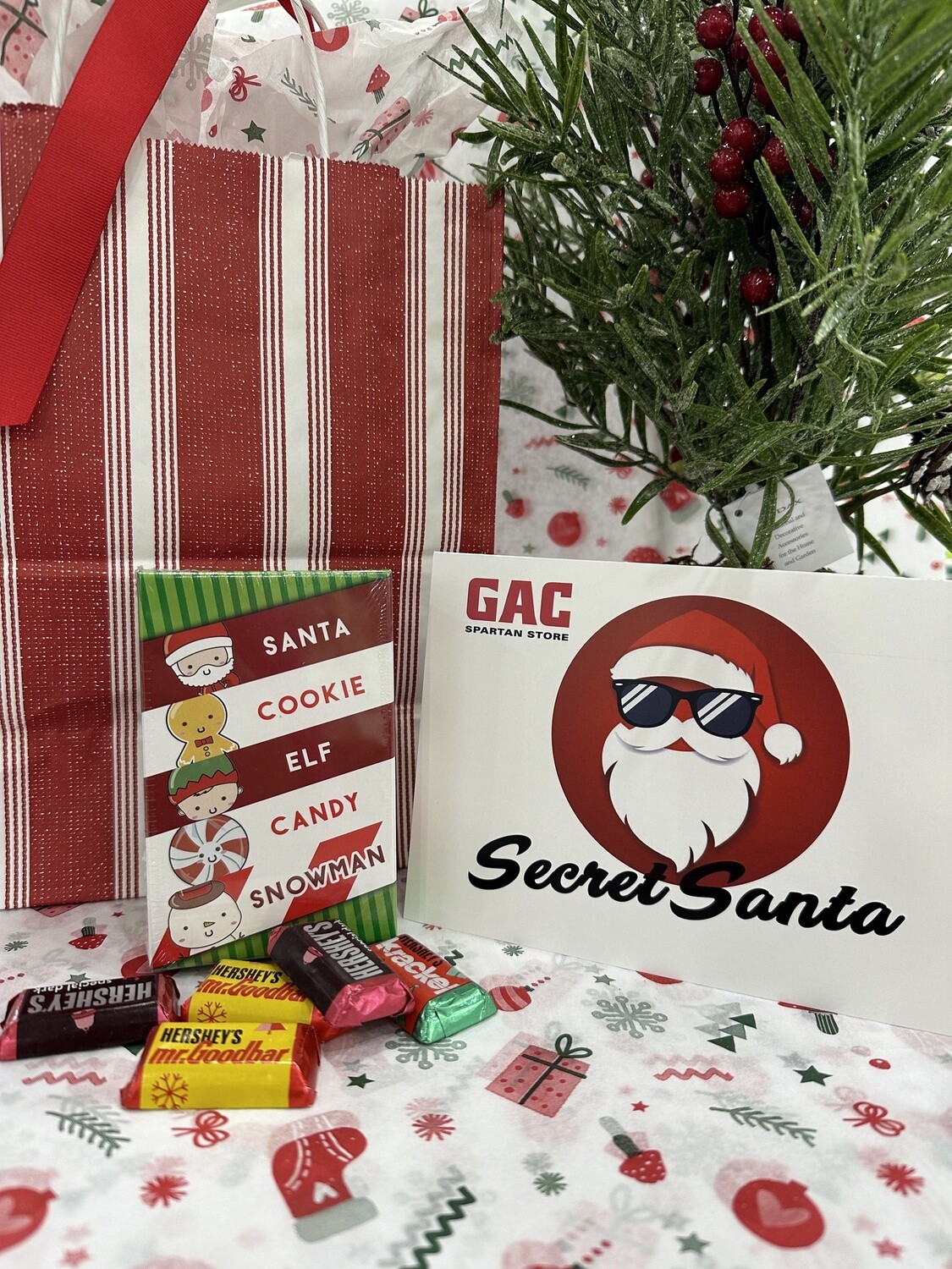 Santa Cookie Elf Candy Snowman