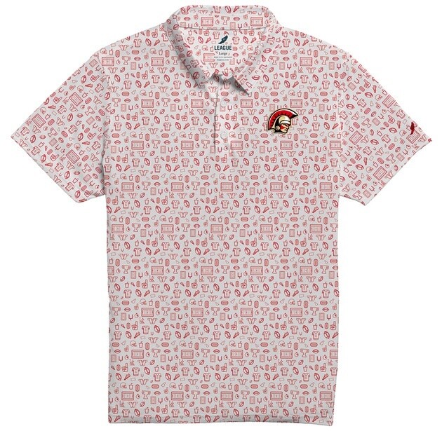 Football Motif Polo 23lcp