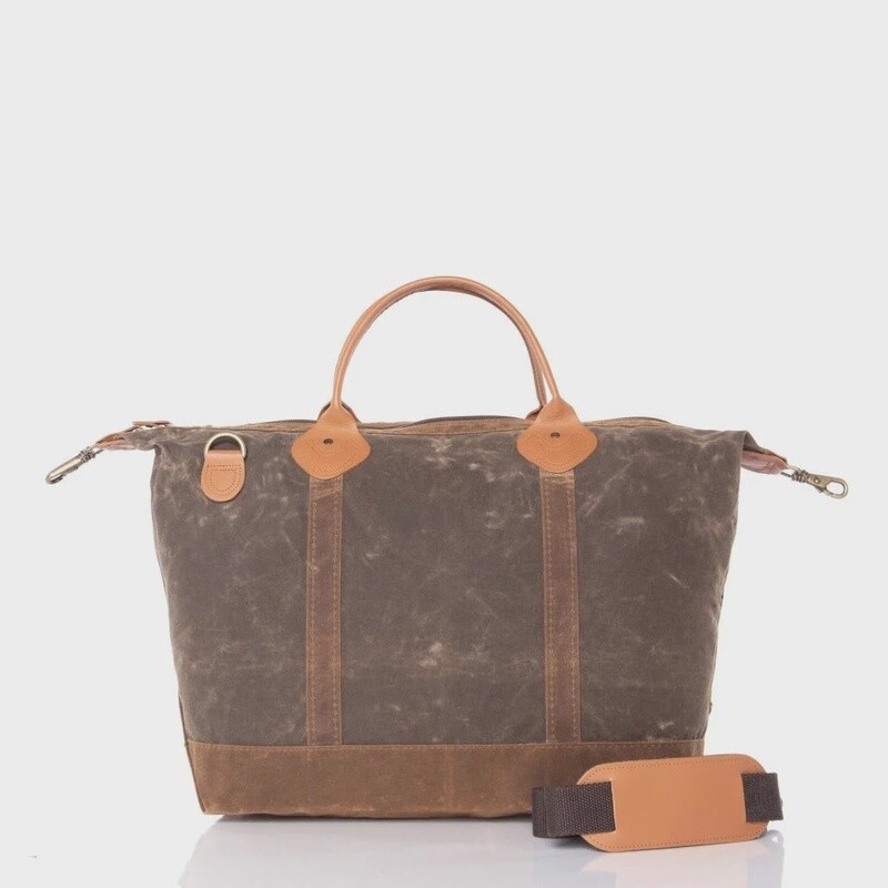 Waxed Weekender Bag