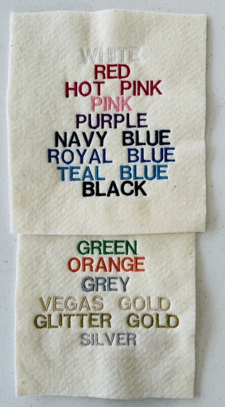 Bath and Hand Towel Set with Monogram