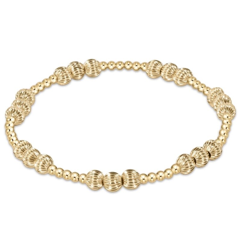 Extends Gold Dignity Joy Bracelet, 5mm