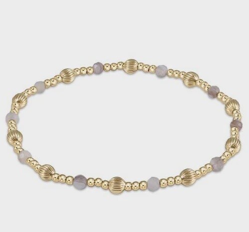 Gemstone Dignity Sincerity 4mm Bead Bracelet f23