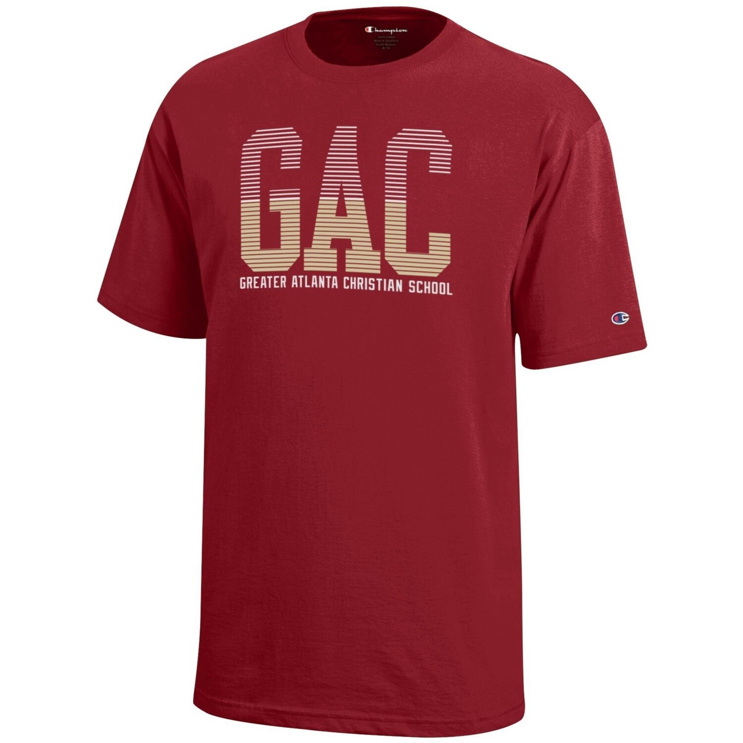 Youth Champion GAC T-shirt  ycgt23, Color: Cardinal, Size: YXS
