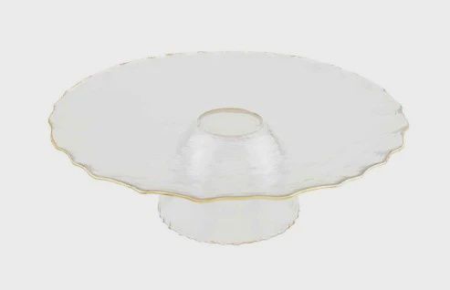 Glass Reverse Pedestal Chip &amp; Dip