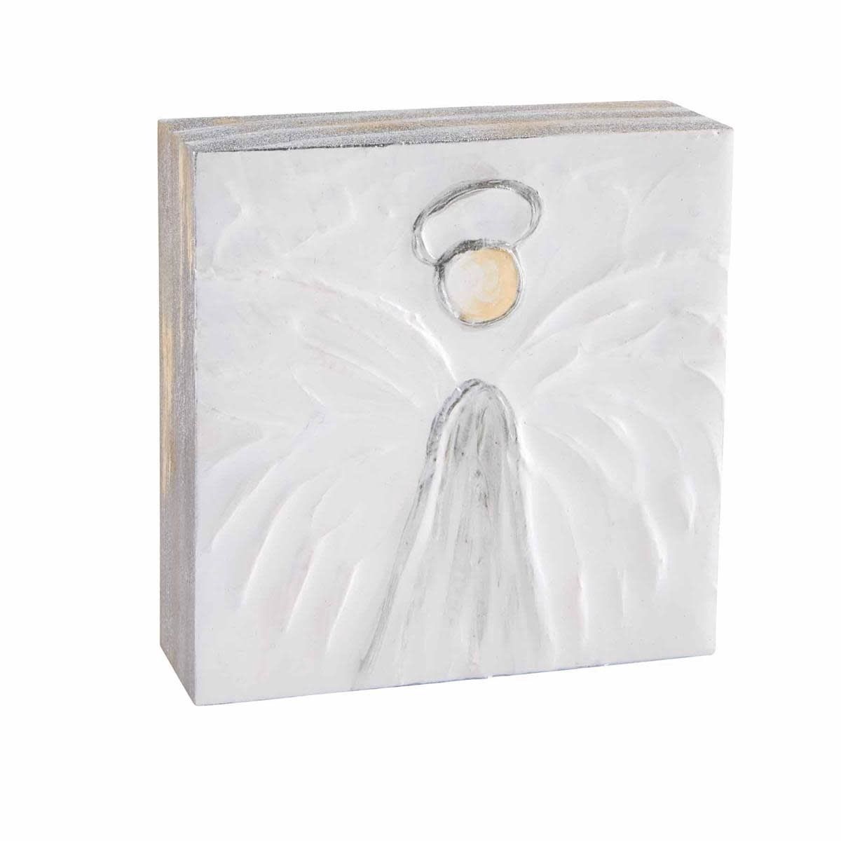 Angel Block Plaque, Small