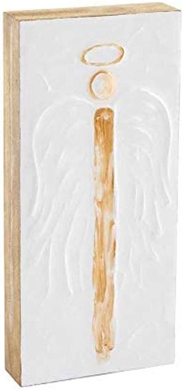Angel Block Plaque, Tall