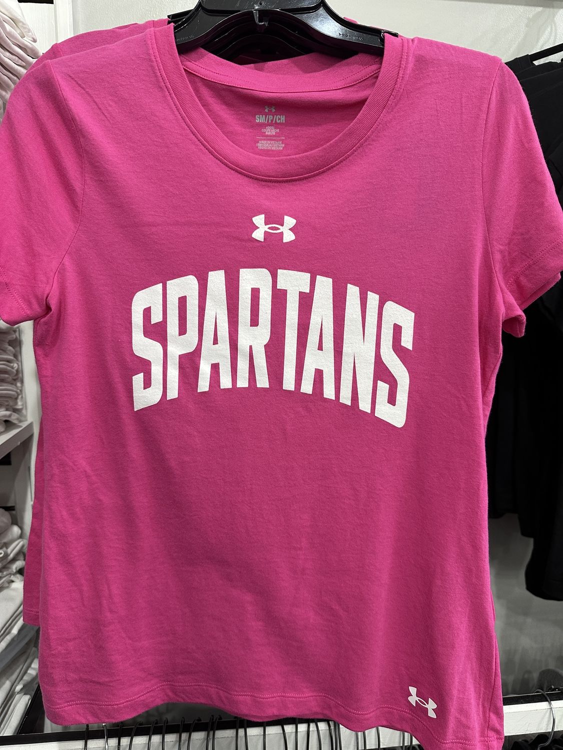 Under Armour Pink T-shirt 23uapt, Size: AS
