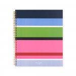 Spiral Notebook, Sunny Day Stripe