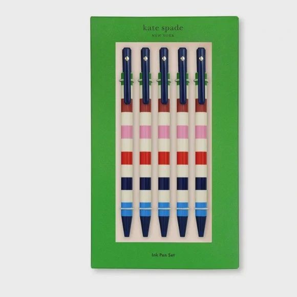 Pen Set, Adventure Stripe