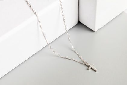 Aime Silver Necklace