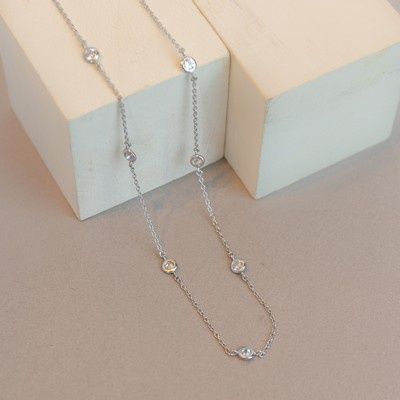 Bloom Silver Necklace