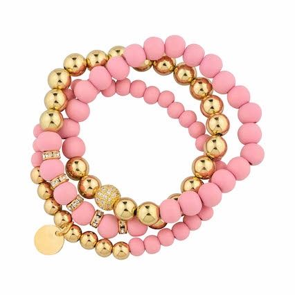 Greta Pink Bracelet