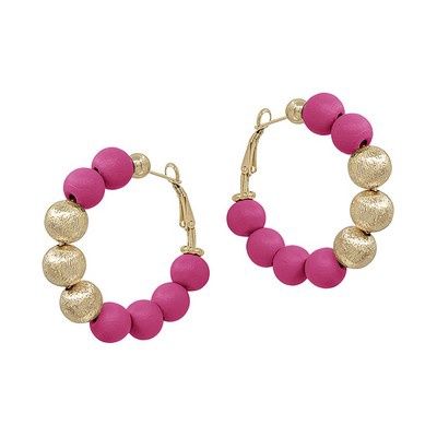 Savana Pink Earring