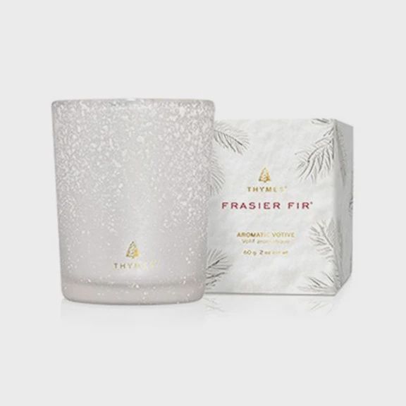 Frasier Fir Flocked Collection Votive, 2oz