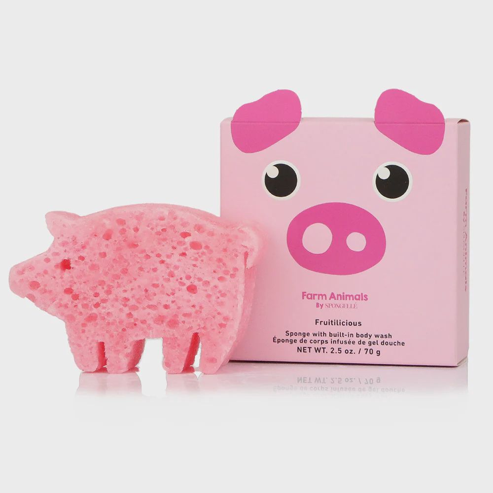 Spongelle Farm Animals, Design: Peggy Pig