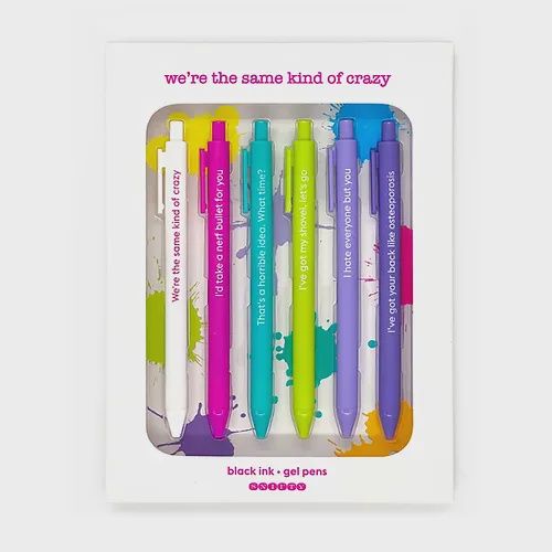 Same Kind of Crazy Quotable Gel Pen Set