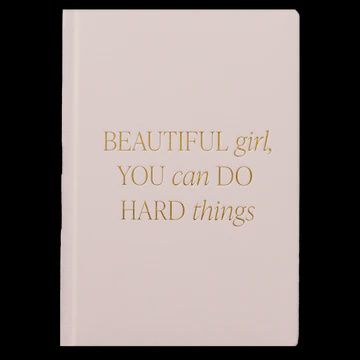 Beautiful Girl Quote Journal