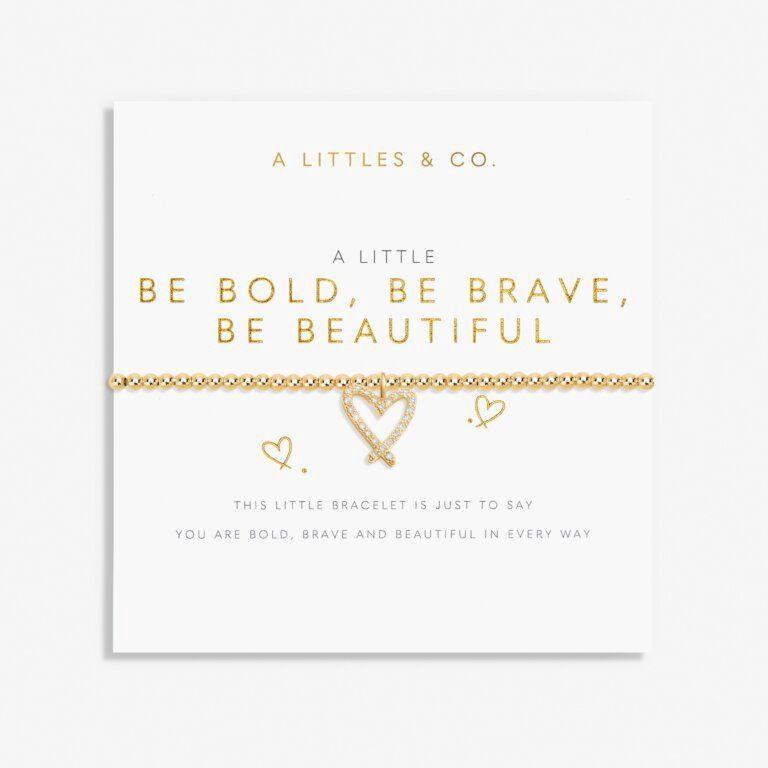 A Little - Be Bold Be Brave Be Beautiful Bracelet