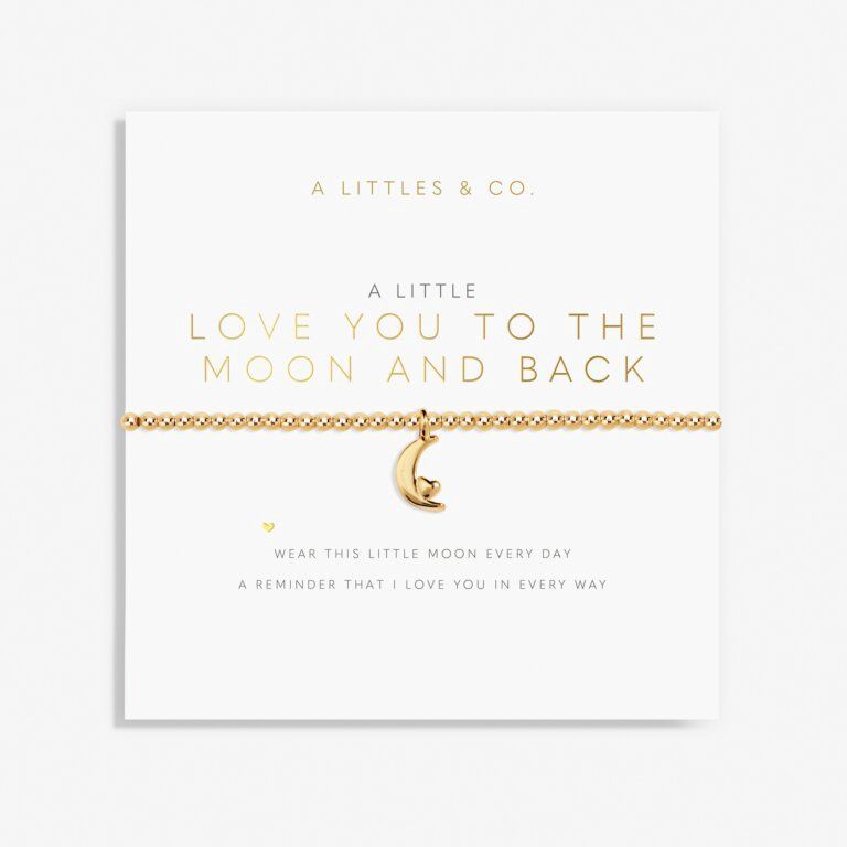 A Little - Love You to the Moon and Back Bracelet