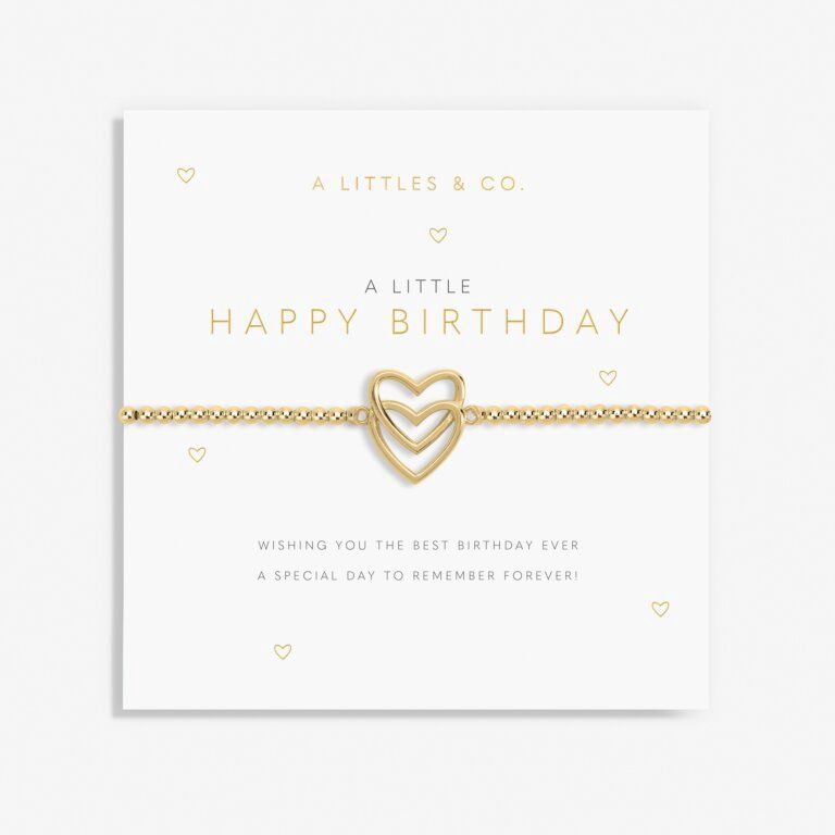A Little - Happy Birthday Bracelet
