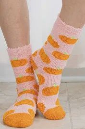 Pumpkin Snuggle Socks