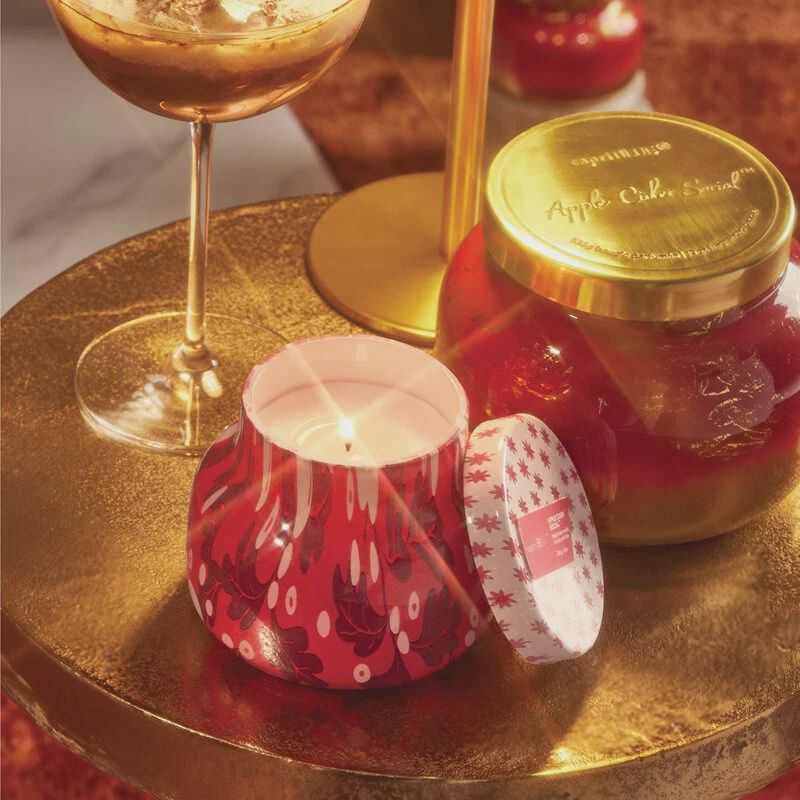 Apple Cider Pattern Play Candle, 8oz
