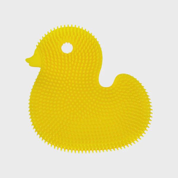Silicone Duck Bath Scrub