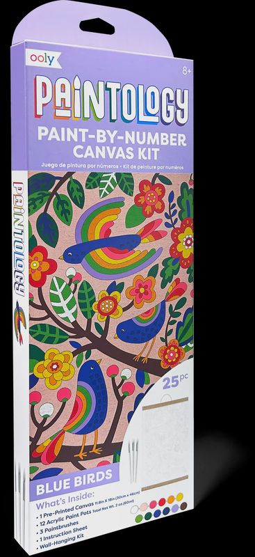 Paintology, Paint by Number Canvas Kit