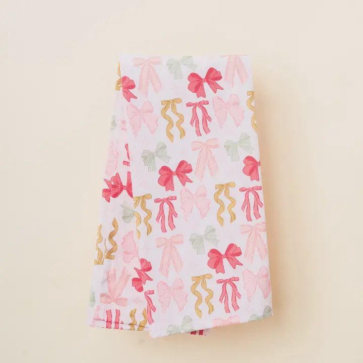 Bow Affair Tea Towel