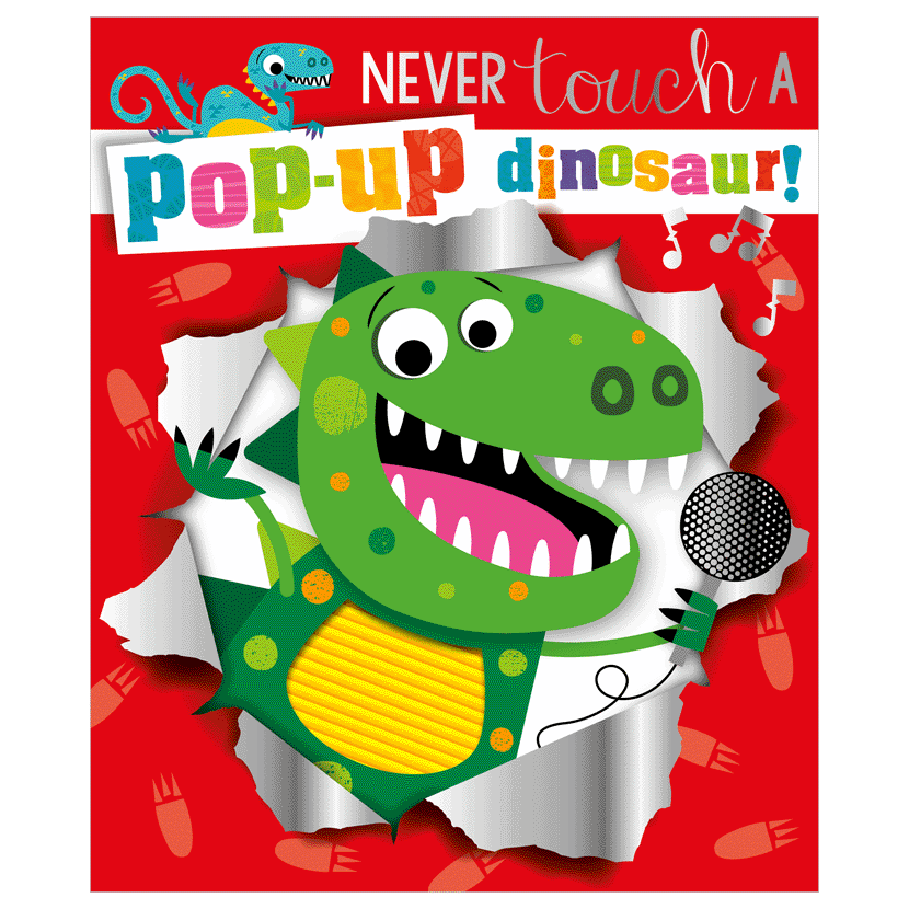 Never Touch a Pop-up Dinosaur