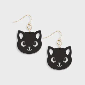 Black Purr-fect Earrings
