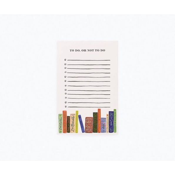 To Do, Not To Do Checklist Notepad