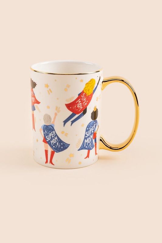 Super Mom Porcelain Mug