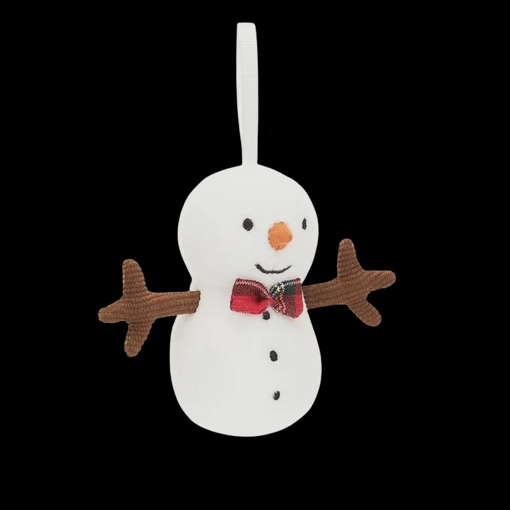 Festive Folly Snowman Ornament