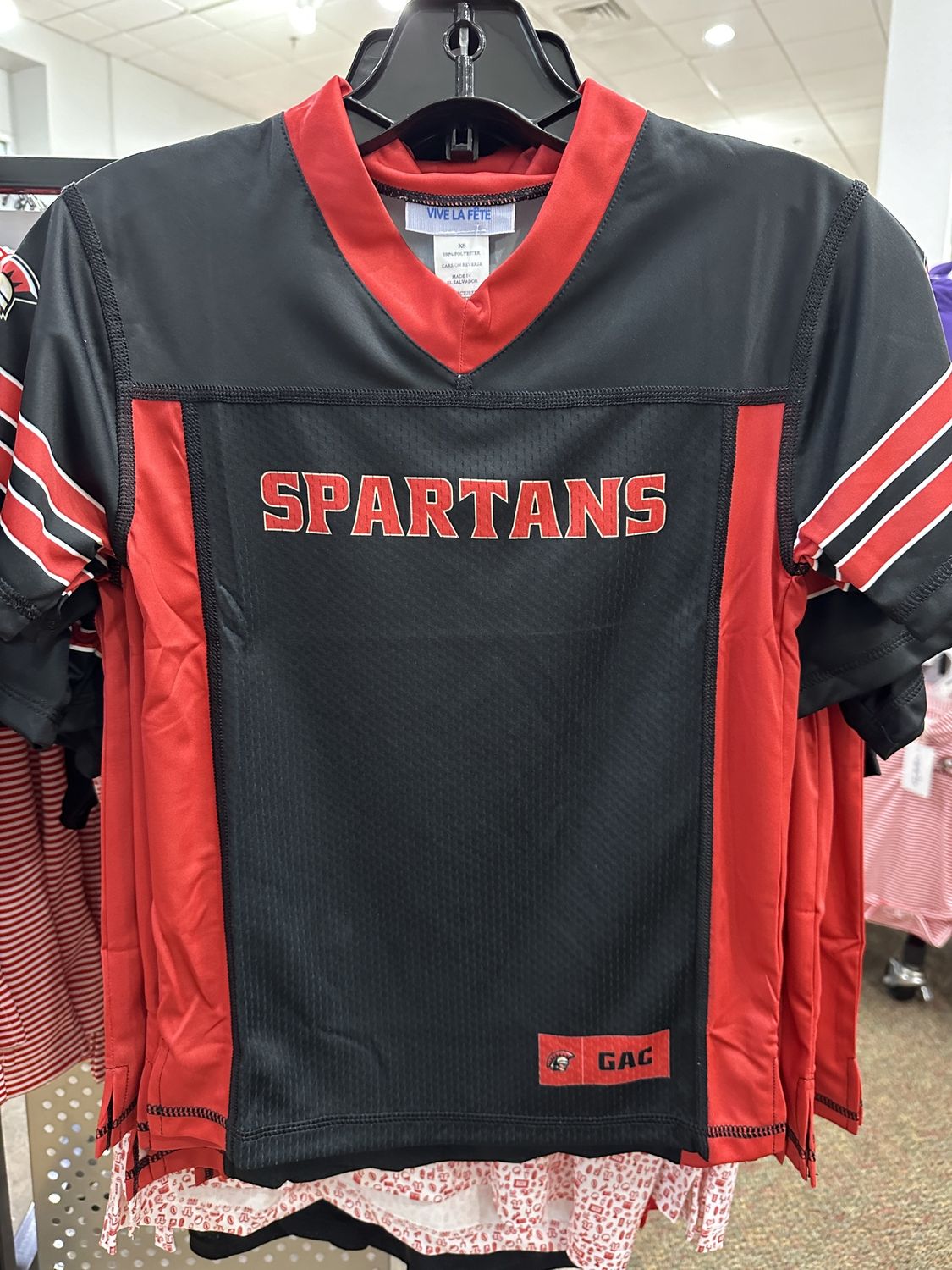 Spartans Football Jersey 23, Size: 2T