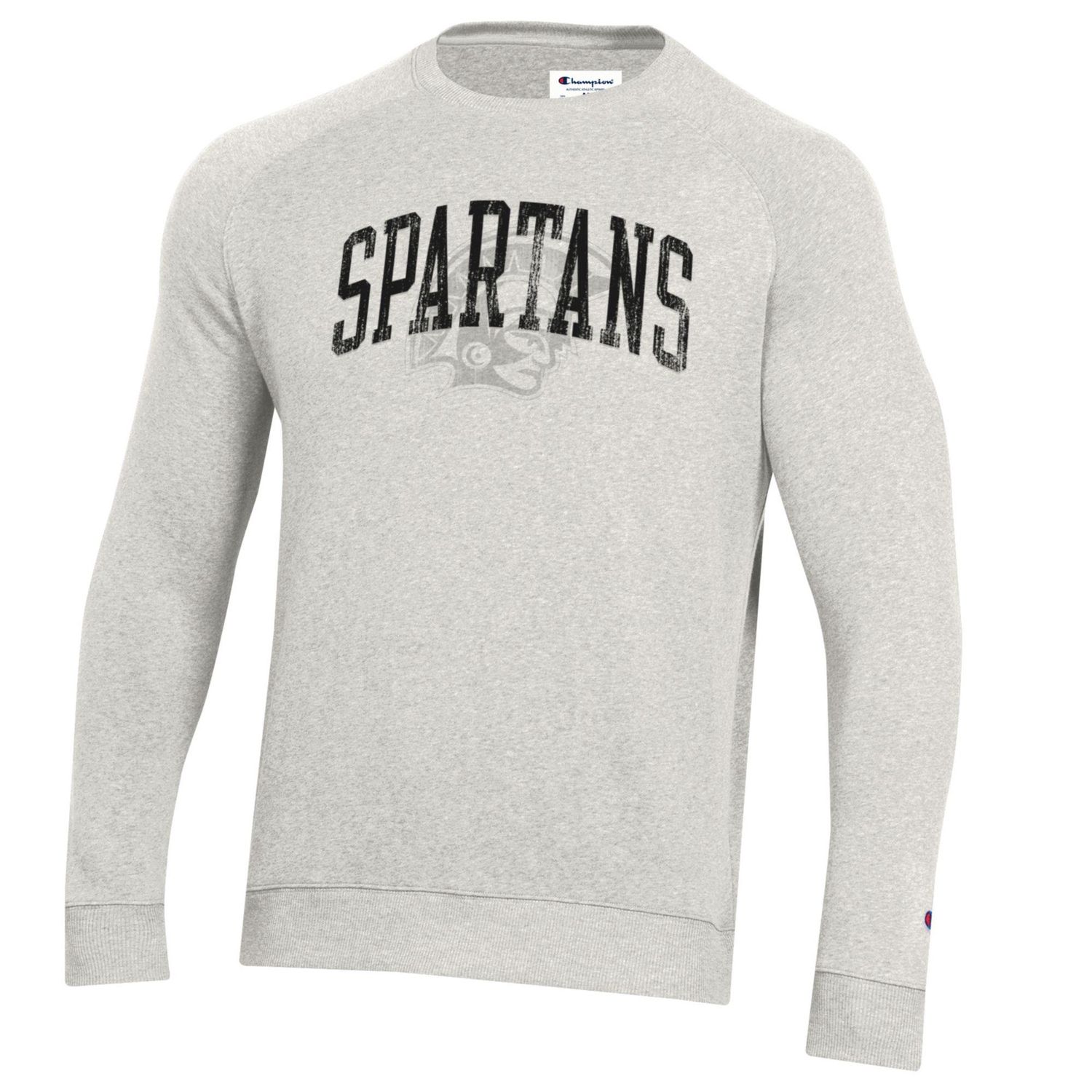 Champion Triumph Fleece Raglan Crew 24CTFRC, Color: Pebblestone, Size: AS