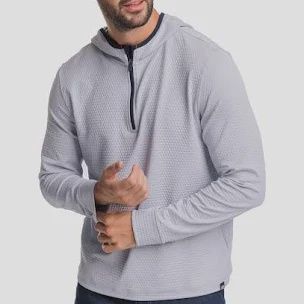 MLS Scuttle Hoodie Heathered Quarter Zip